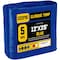 Core Tarps Heavy Duty Tarp, 25 ft L x 0.5 mm H x 12 ft W, 5 Mil, Blue, Polyethylene CT-505-12X25 - alternate 1